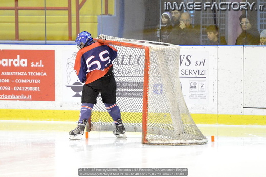 2015-01-18 Hockey Milano Rossoblu U12-Pinerolo 0702 Alessandro Brigada
